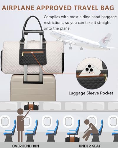 Women Weekender Travel Duffle Bag