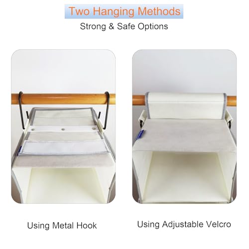 Large Sized Hanging Shoe Organizer 8 (8 Count)