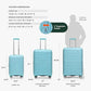Pagosa Hardshell Expandable Luggage with Spinner Wheels