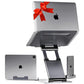 20" Tall Adjustable Laptop Stand with Phone & Tablet Holder