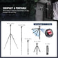 77" Camera Tripod Monopod with Cell Phone Holder Compatible with iPhone for Video Recording