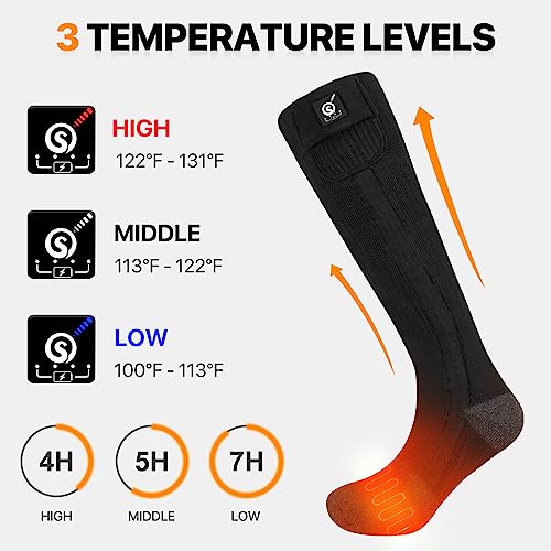 Heated Socks for Men Women