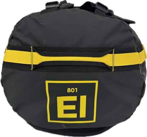 Trailhead Duffel Bag Shoulder Straps Waterproof Black