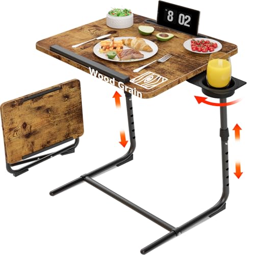 Folding TV Tray Adjustable Dinner