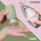 3.4oz 3Pcs Green Plastic Refillable Travel Shampoo and Conditioner Bottles Plastic Refillable Travel Shampoo Bottles with Flip Cap Shampoo and Conditioner Dispenser (3 Count)
