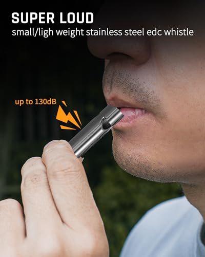 Loud Emergency Whistles (2 Count)
