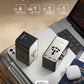 9-in-1 High-Power Universal Travel Adapter, 205W GaN Worldwide Charging Hub with 6 USB-C & 1 USB-A, AC Outlet, Type A/C/G/I Plugs for 200+ Countries, Safe for Laptops, Phones, Cruise Ready