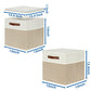 Fabric Storage Bins with Lids 13 Inch Storage Cubes with Lid (2 Count)