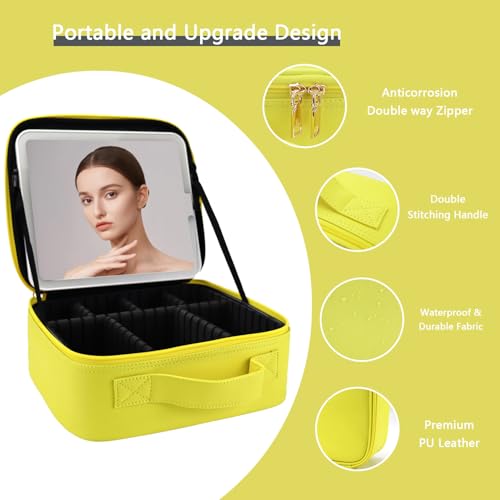 Makeup Bag with Led Mirror