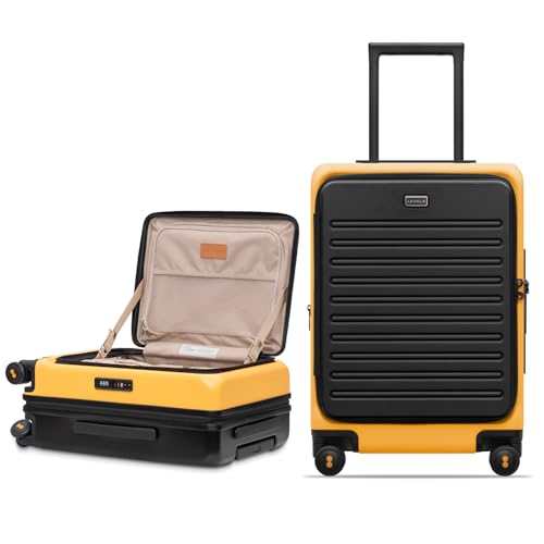 Top Opening Carry on Luggage with Narrow Trolley Handle