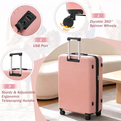 Luggage Sets 5 Piece (5 Count)