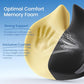 Large Seat Cushion for Office Chair Memory Foam Coccyx Pain Relief Cushion Pillow for Back Support Non