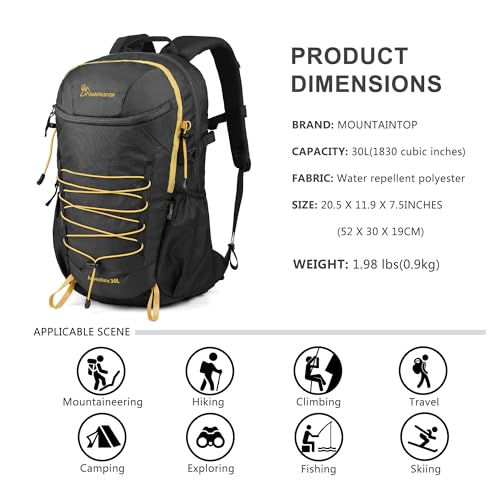 25 30L Lightweight Hiking Backpack