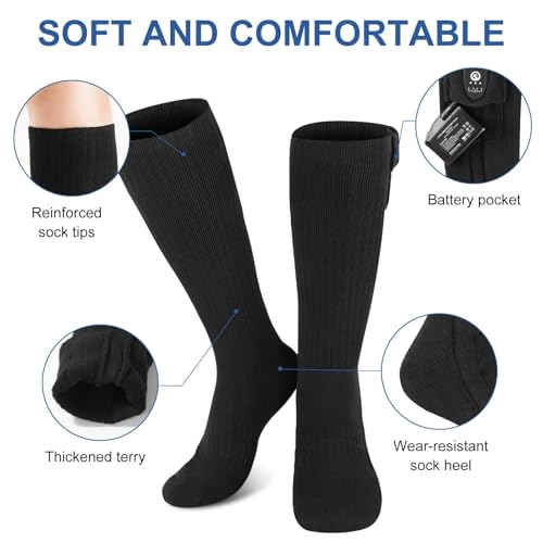 Heated Socks for Men Women