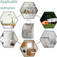 4pcs Wall Hanging Storage Bag