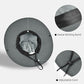 Ponytail Sun Bucket Hats for Women UV Protection Foldable Wide Brim