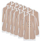 Garment Bag Set of 12 Breathable PEVA Covers with Zipper (12 Count)