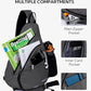 Large Sling Bag Crossbody Backpack Chest Pack for Men Women