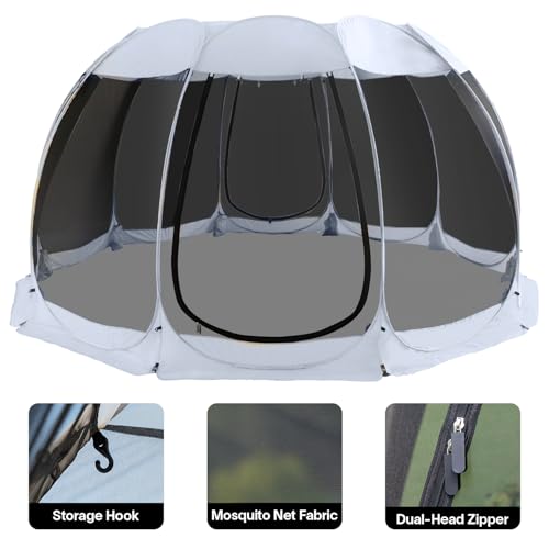 15'x15' Pop Up Screen House Tent