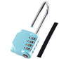 CL21AS 2.6 Inch Long Shackle Combination Lock