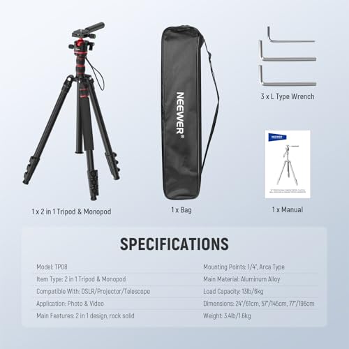 Basics Camera Tripod Monopod