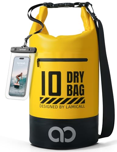 Dry Bag Waterproof Backpack with Phone Pouch 5L