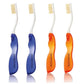 Soft Flossing Folding Travel Toothbrush (4 Count)