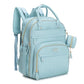 Leather Diaper Bag Backpack