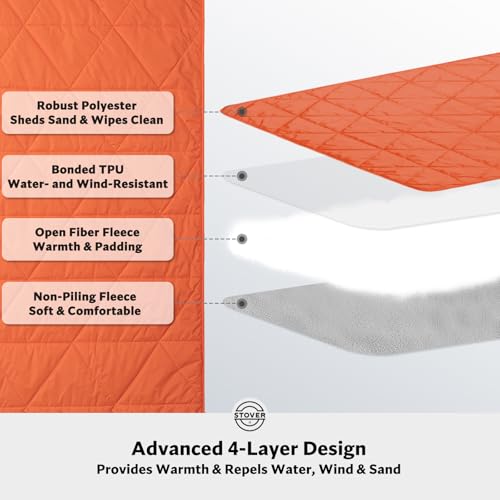 Large Waterproof Outdoor Stadium Blanket
