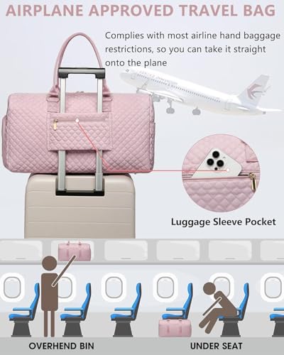 Women Weekender Travel Duffle Bag