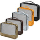 5 Pcs Packing Cubes for Suitcase Large Travel Cubes Carry on Luggage Organizer Bags for Clothes Accessories (5 Count)