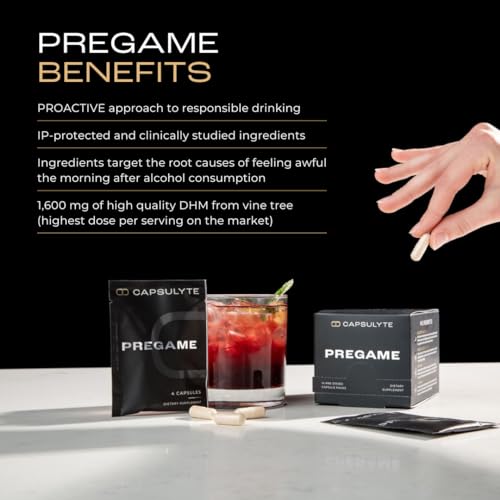 Pregame Prevent Feeling Awful After Drinking (56 Count)