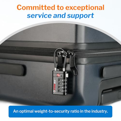 Open Alert Indicator TSA Approved Luggage Locks 4 Digit Combination TSA Travel Locks with TSA008