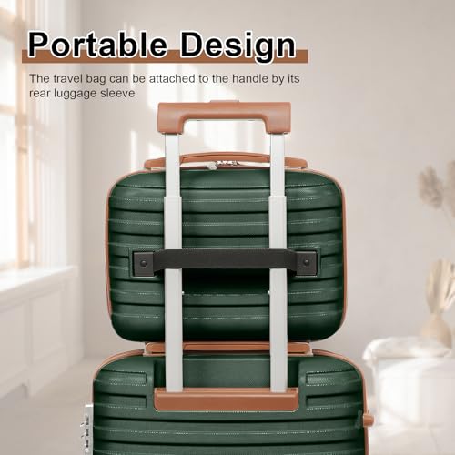 Luggage Set 3 Piece Suitcase Sets with Spinner Wheel (6 Count)