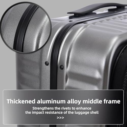 29 Inch Aluminum Frame Checked Luggage Top Opening