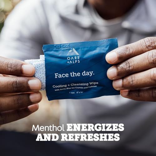 Cooling + Cleansing Face + Body Wipes (14 Count)