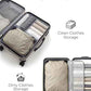 Compression Travel Laundry Bag for Dirty Clothes (2 Count)