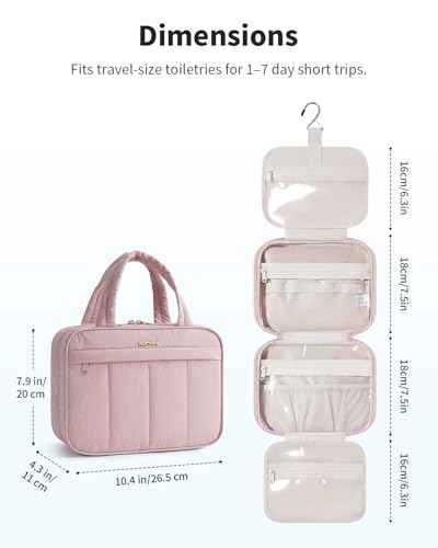 Hanging Travel Toiletry Bag for Women