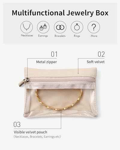 Travel Jewelry Pouch