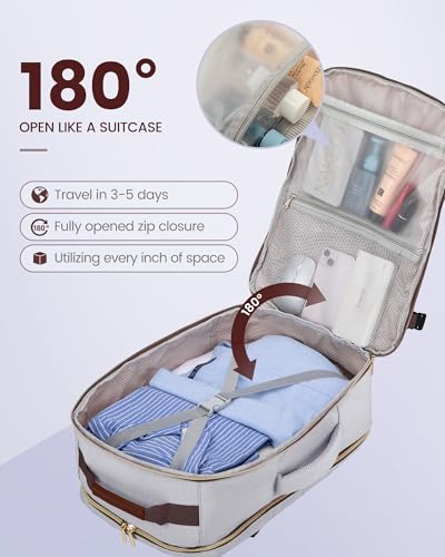 40L Travel Backpack Flight Approved Carry on Backpack