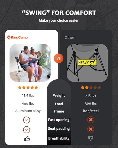Hammock Chair with Footrest