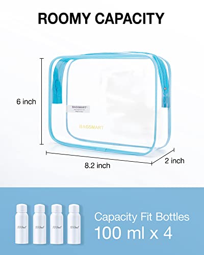 Clear Toiletry Bag 2 (2 Count)