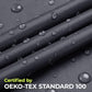 Adult Rain Poncho Waterproof Hooded Raincoat Lightweight Packable