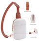 Crossbody Bags for Women Leather Cross Body Sling Bag for Woman Travel Beige Brown