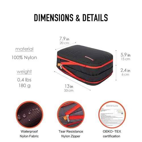 Waterproof Compression Packing Cubes 5