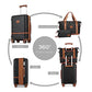 Carry On Luggage 20 Inch Expandable Suitcase with Spinner Wheel (3 Count)