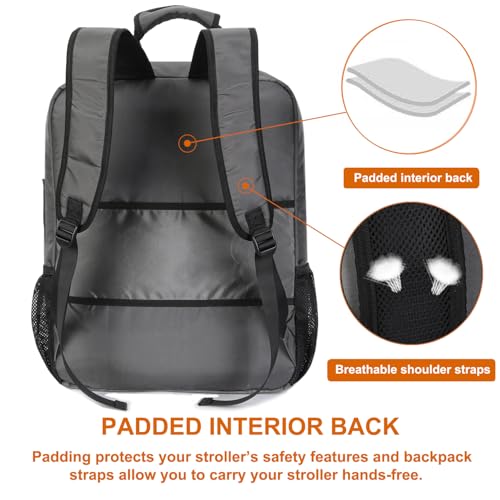 Stroller Travel Bag Compatible with GB Pockit Air Plus All Terrain and GB Pockit + All City