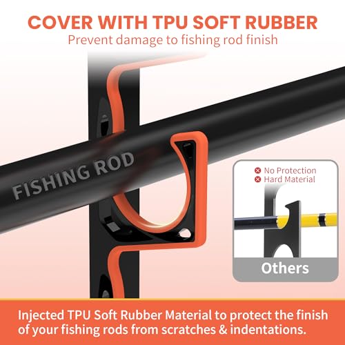 Fishing Rod Holder for Garage
