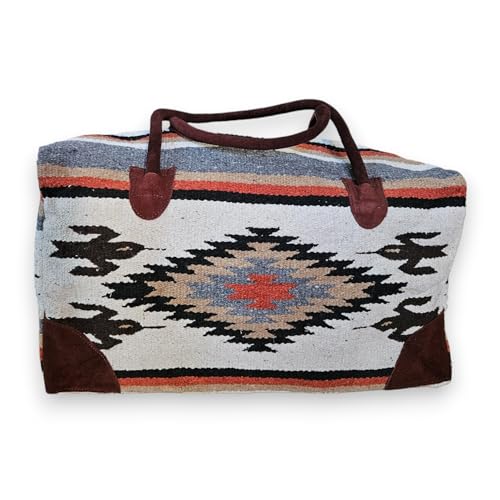 Southwestern Large Weekender Travel Bag Western Duffle Bag Boho Travel Bag