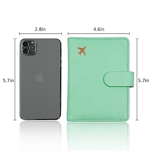 Premium Leather Passport Holder Covers Case